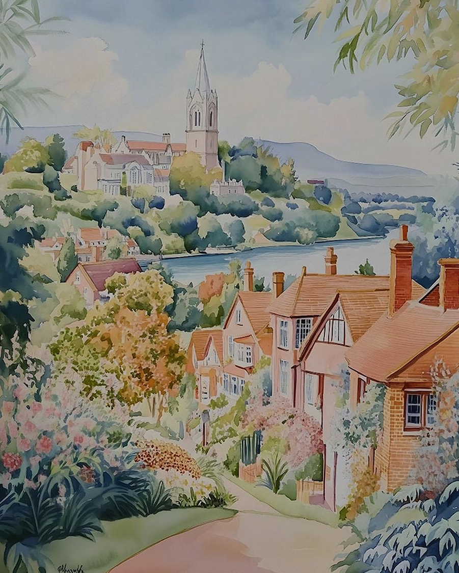 Oxfordshire Pastel Pine