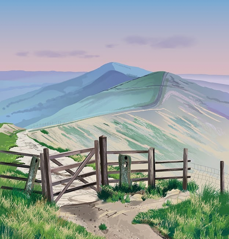 Peak District Geraldine Burles