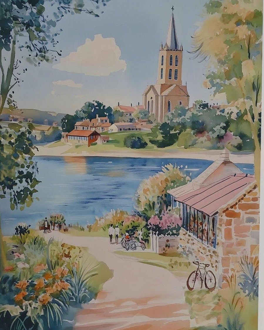 Rutland water Pastel Pine