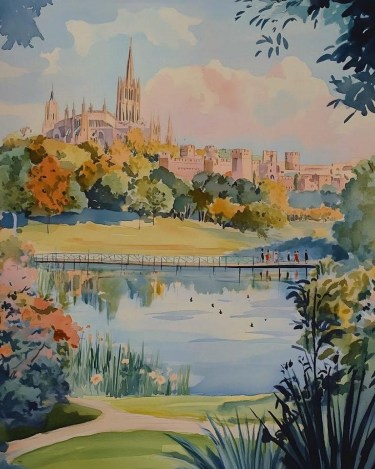 St Albans Park Pastel Pine