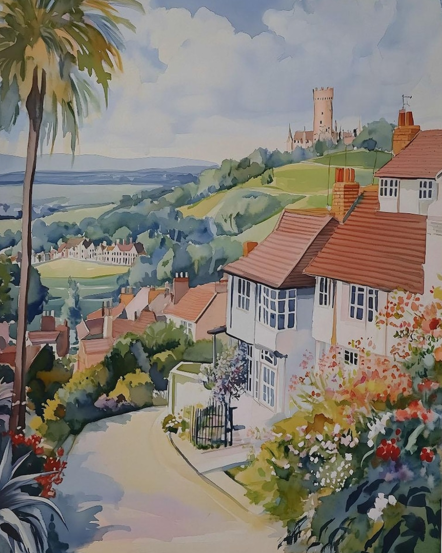 Surrey Hills Pastel Pine