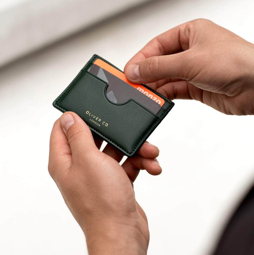 apple leather wallet
