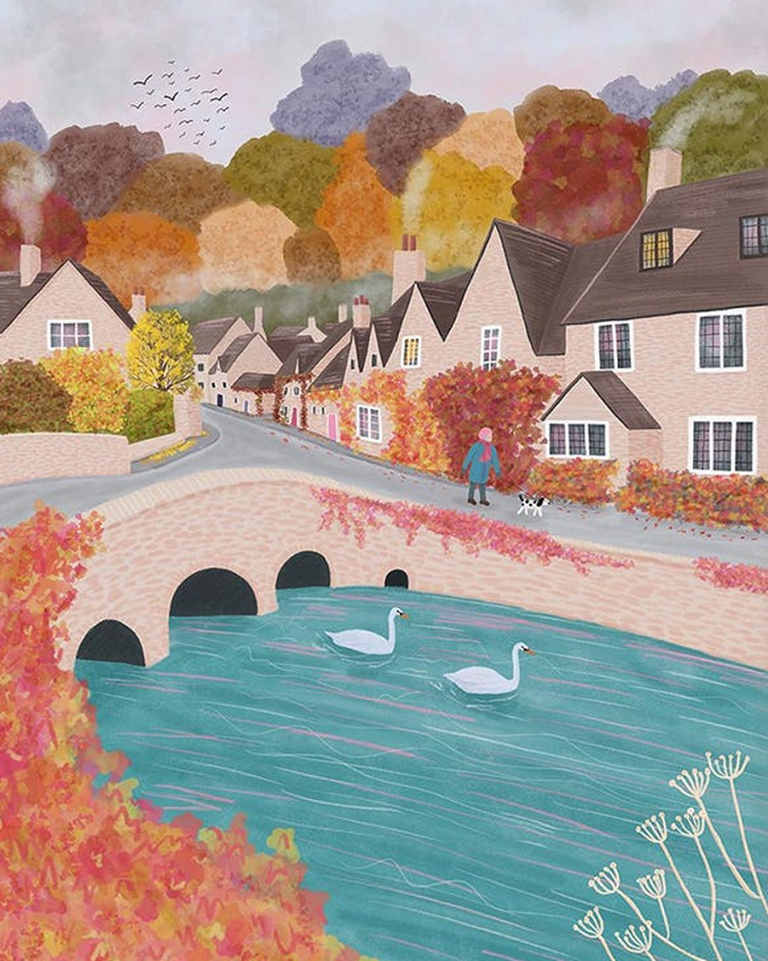 autumn Cotswolds Sarah Frances