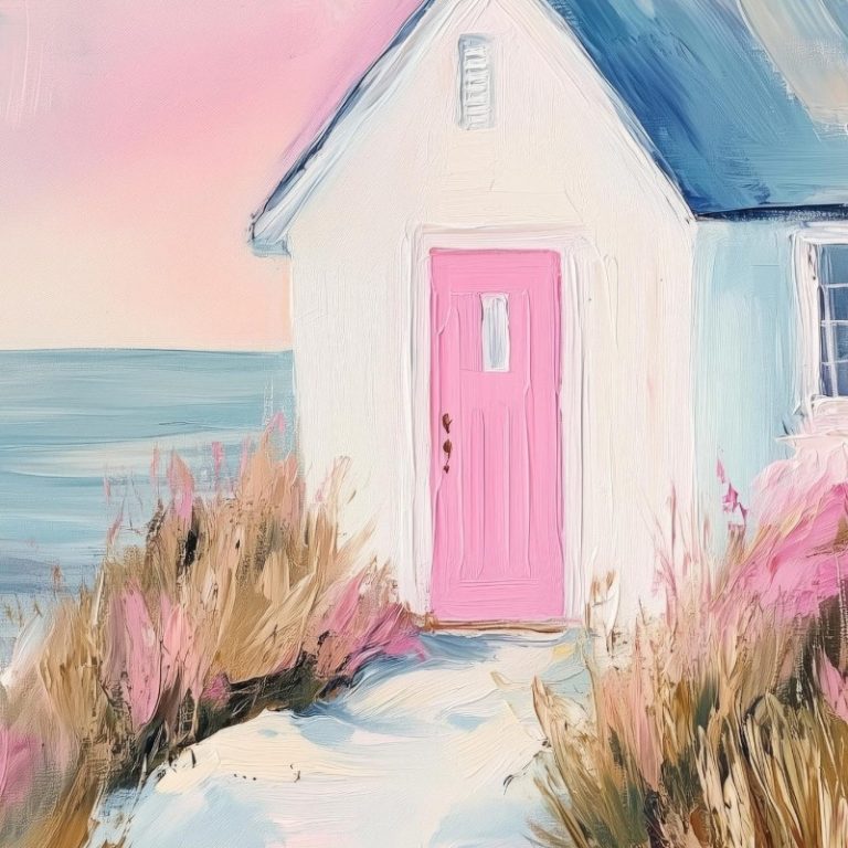 beach house pastel mood