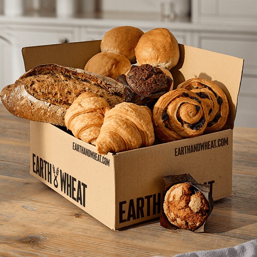 earth and wheat bread box