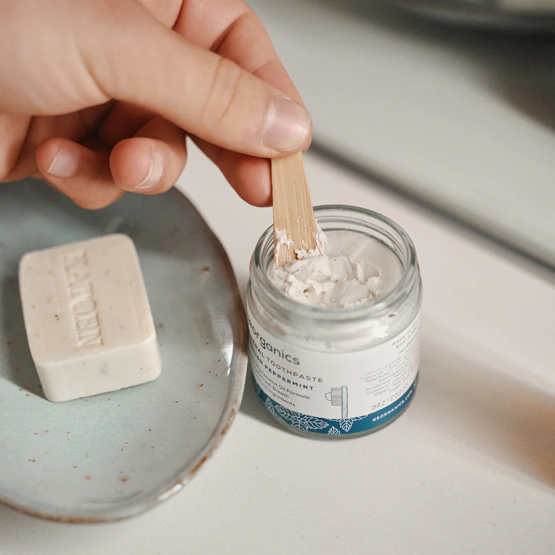 Georganics toothpaste