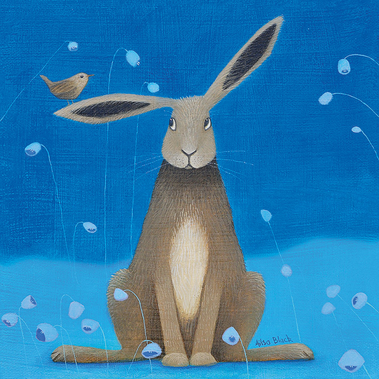 hare and bird Ailsa Black