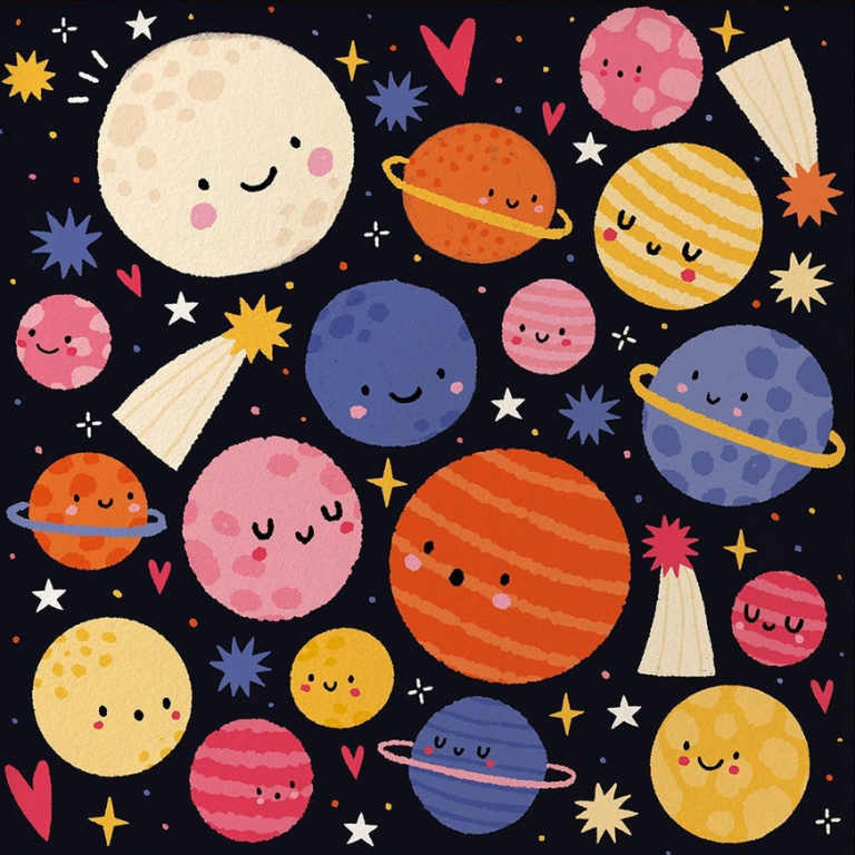 little planets Abbie Rose
