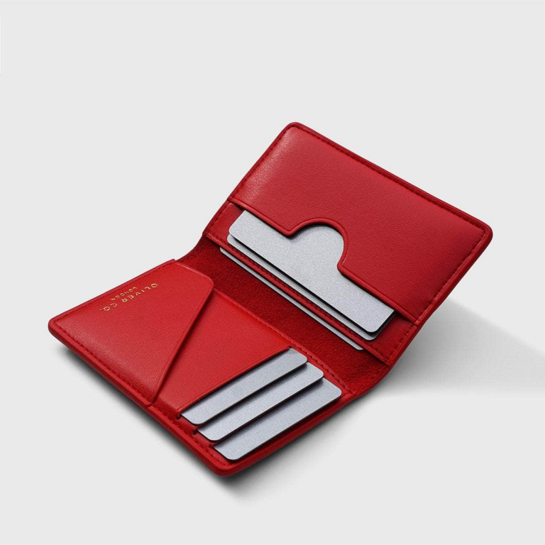apple leather wallet