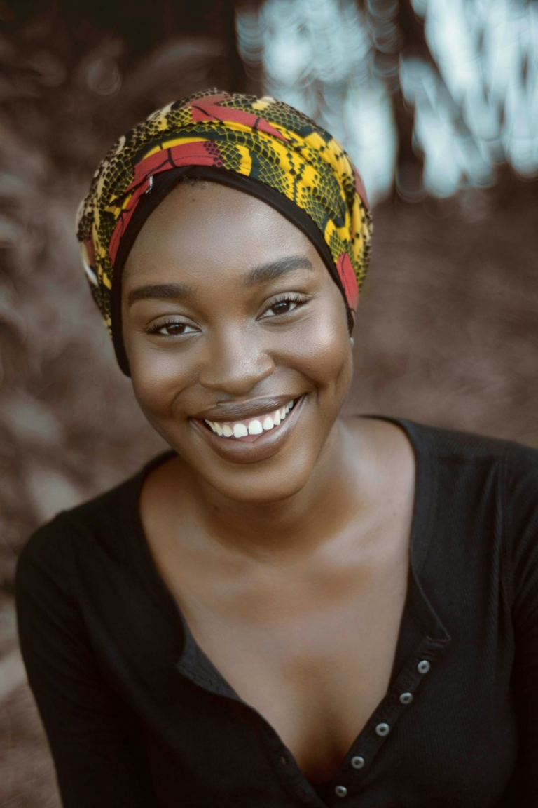 smiling woman Prince Akachi