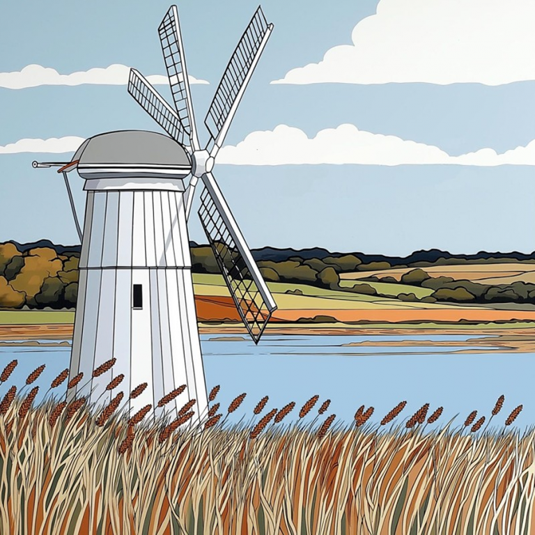 the Broads windmill