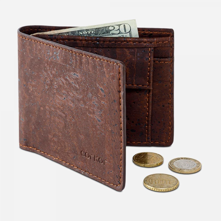 vegan cork wallet
