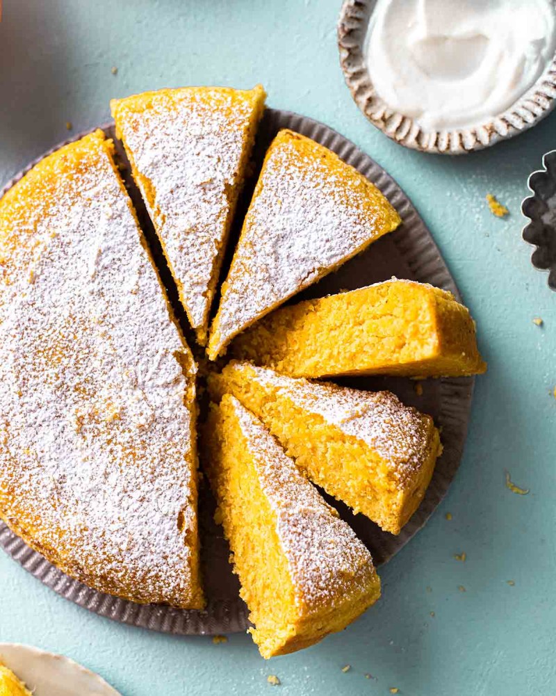 vegan orange cake