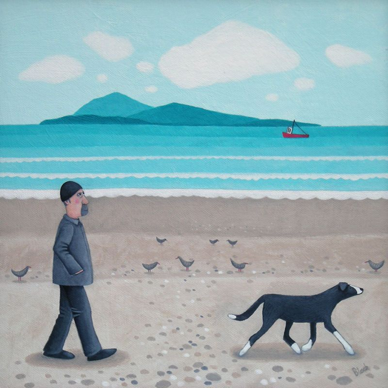 wee red boatie Ailsa Black