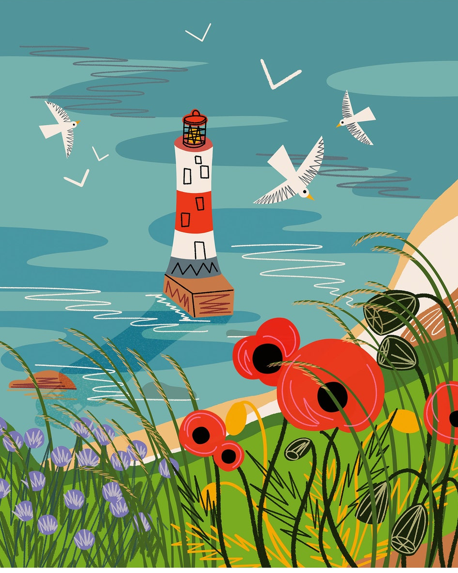 Beachy Head lighthouse Onneke