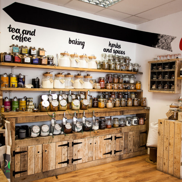 Bristol Green zero waste shop