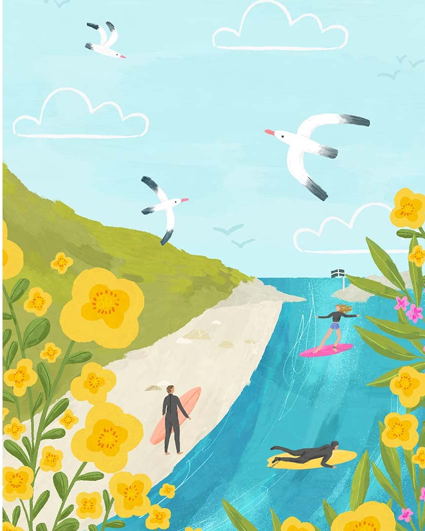 Cornish surfing Whistlefish