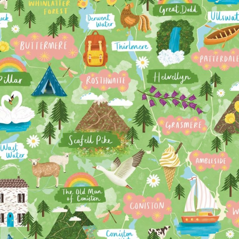 Lake District map tales and trails