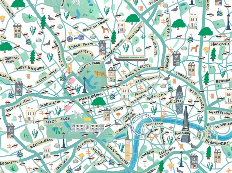 London Inky Acorn