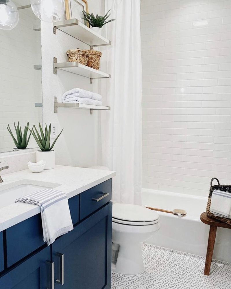 bathroom before after
