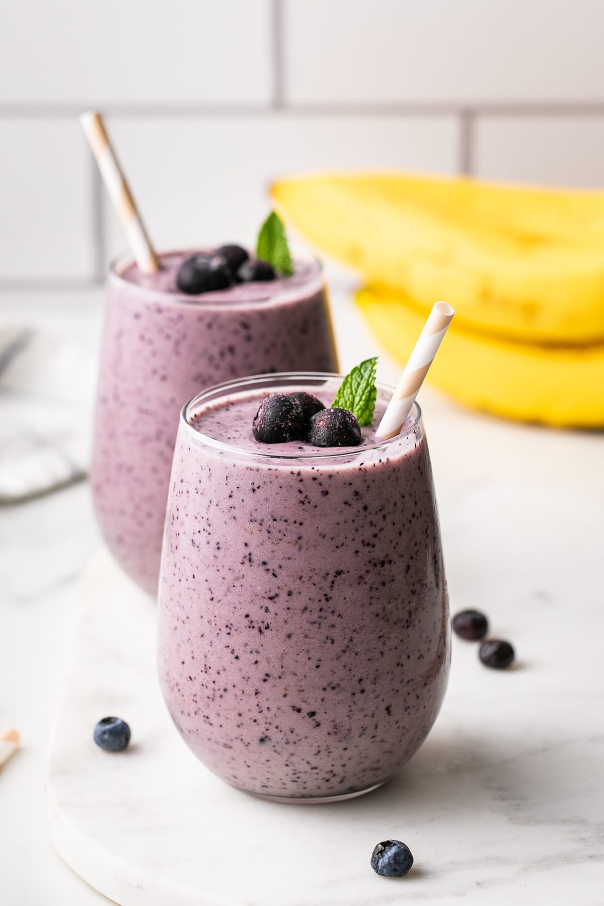 cinnamon blueberry smoothie