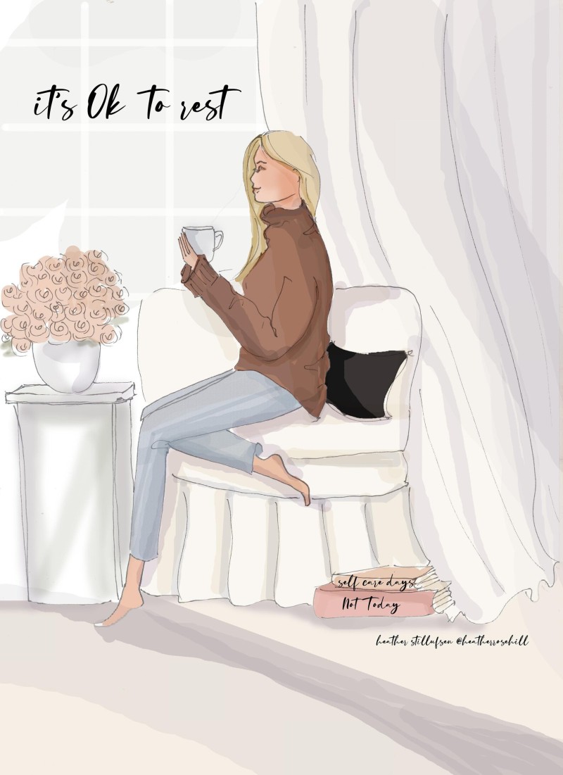 it's ok to rest Heather Stillufsen
