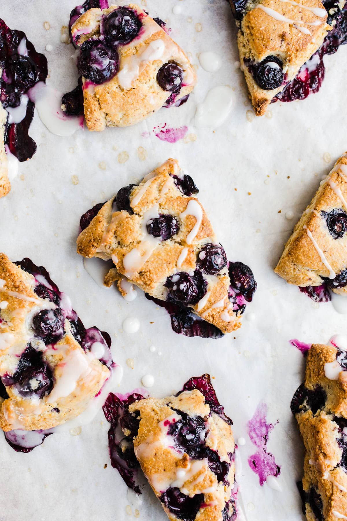 lemon blueberry scones