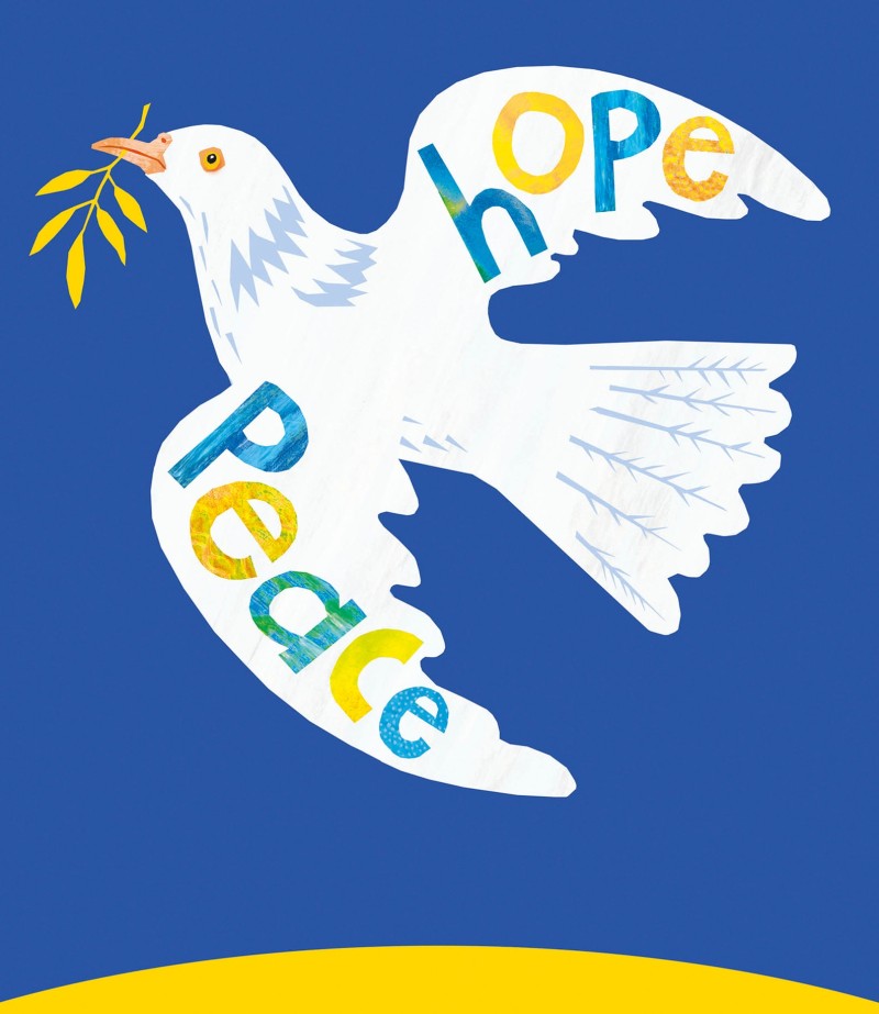 peace and hope dove Maria Burns