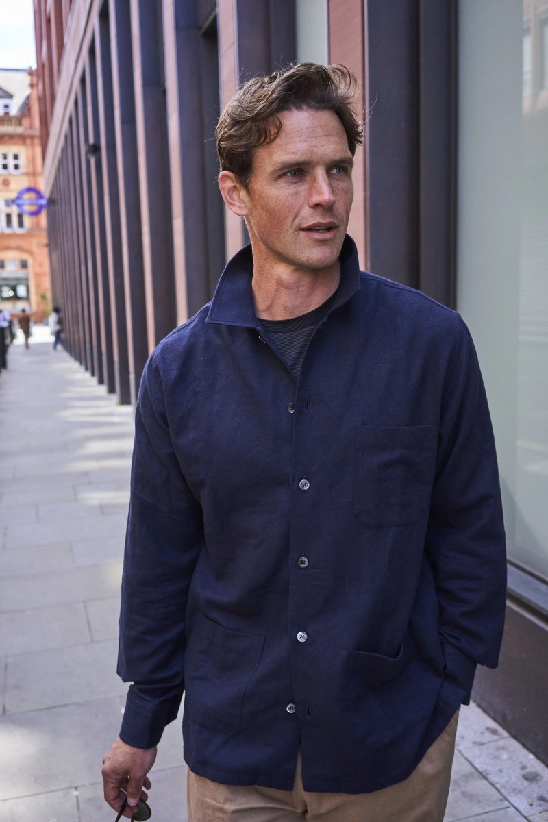 recycled cotton shirt 
