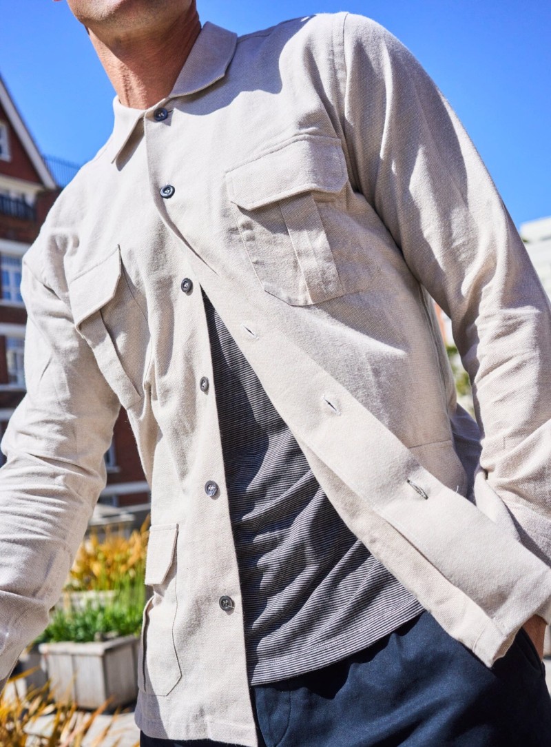 recycled cotton shirt 