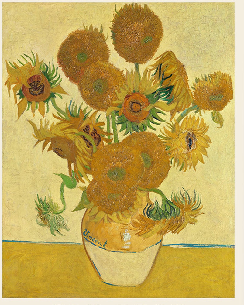 sunflowers Van Gogh