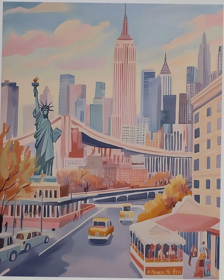 New York Pastel Pine