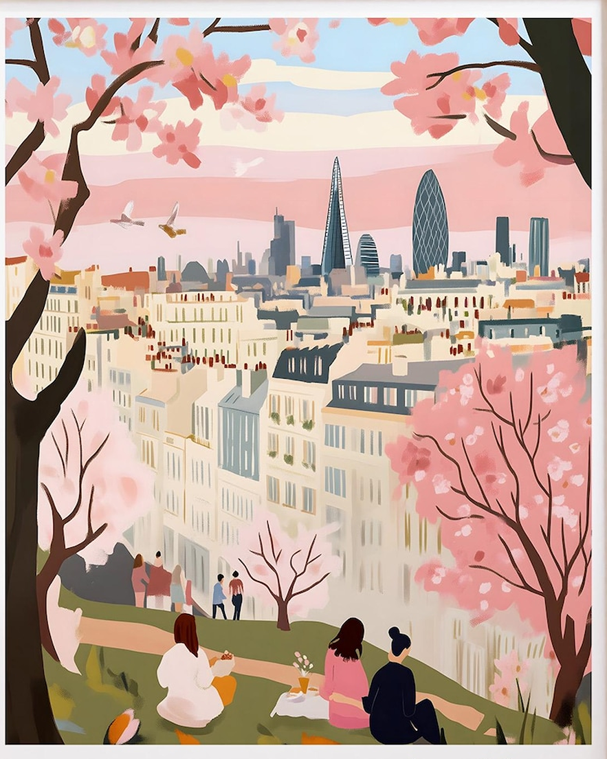 Primrose Hill Art by Jess