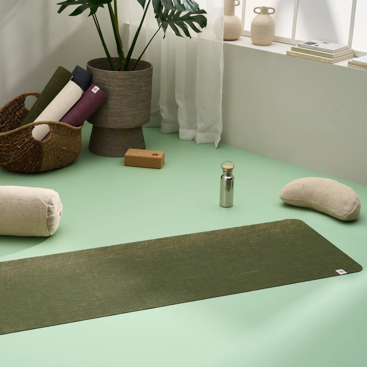 jute yoga mat
