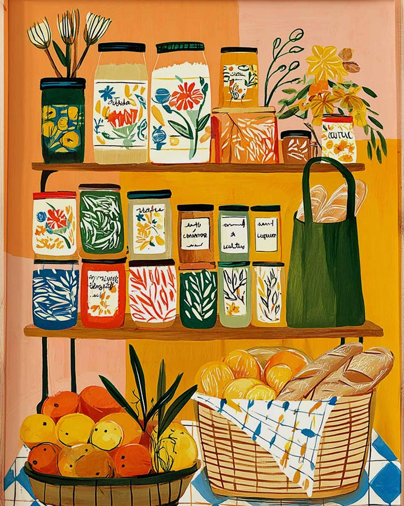 grocery shopping 