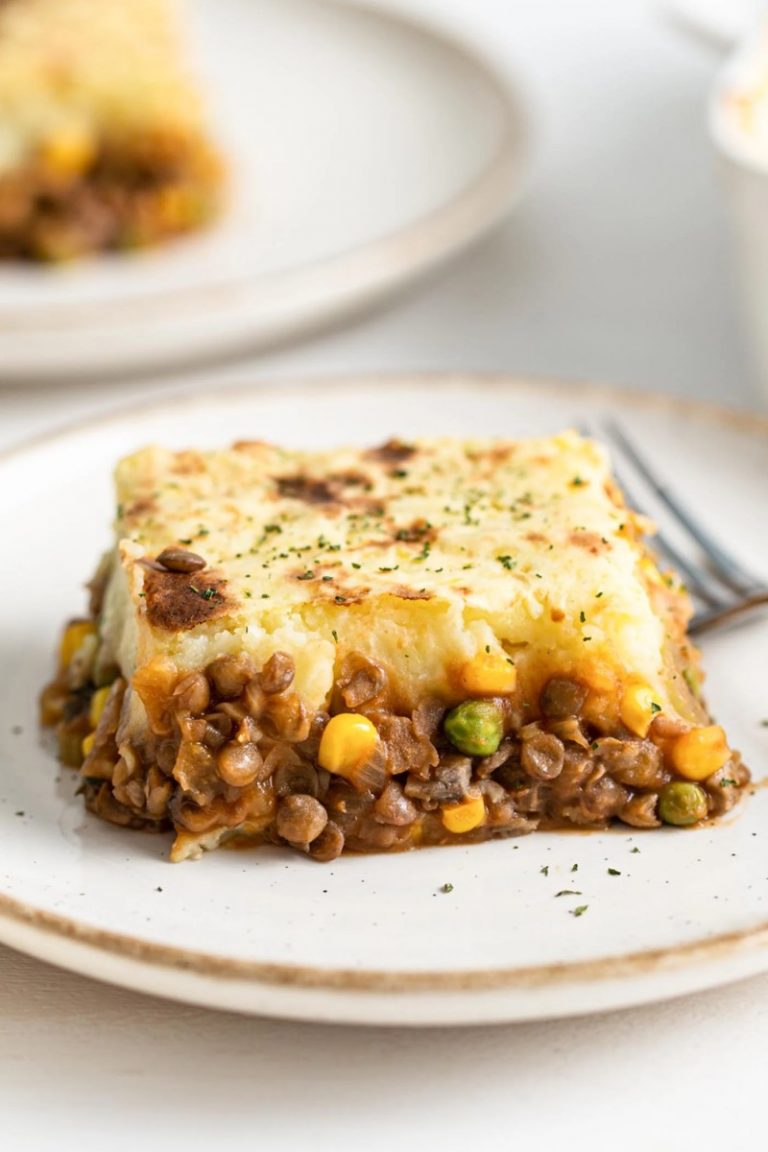 lentil shepherd's pie