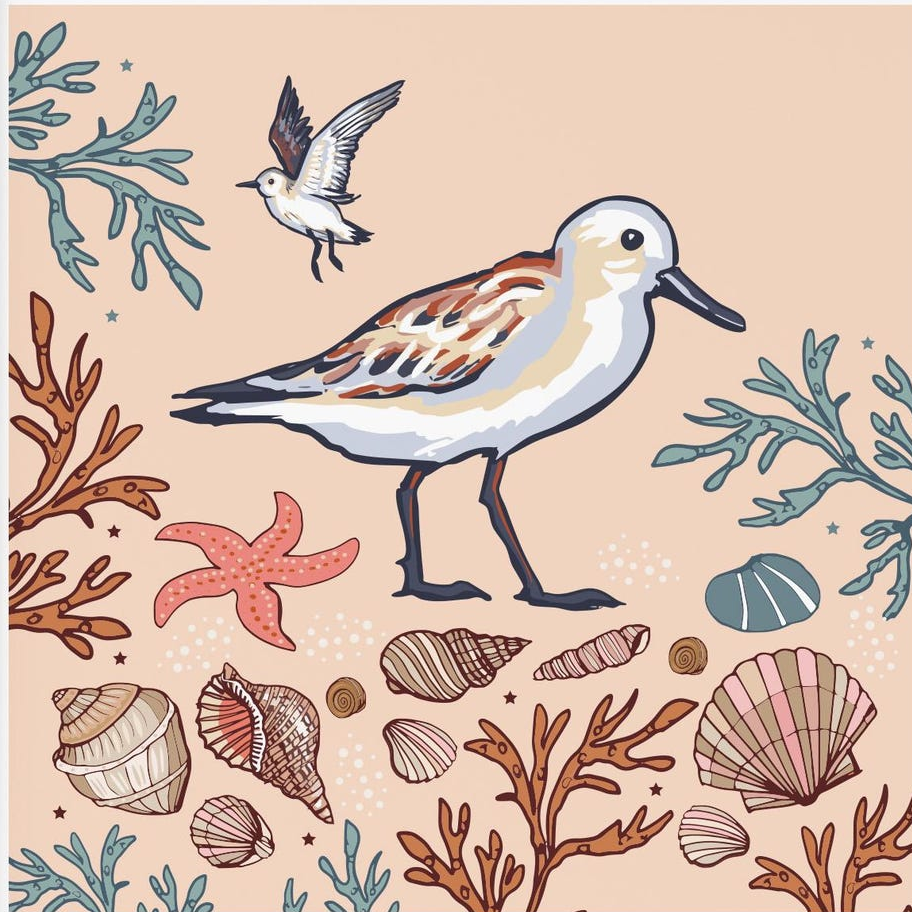 seagulls Art by Angie