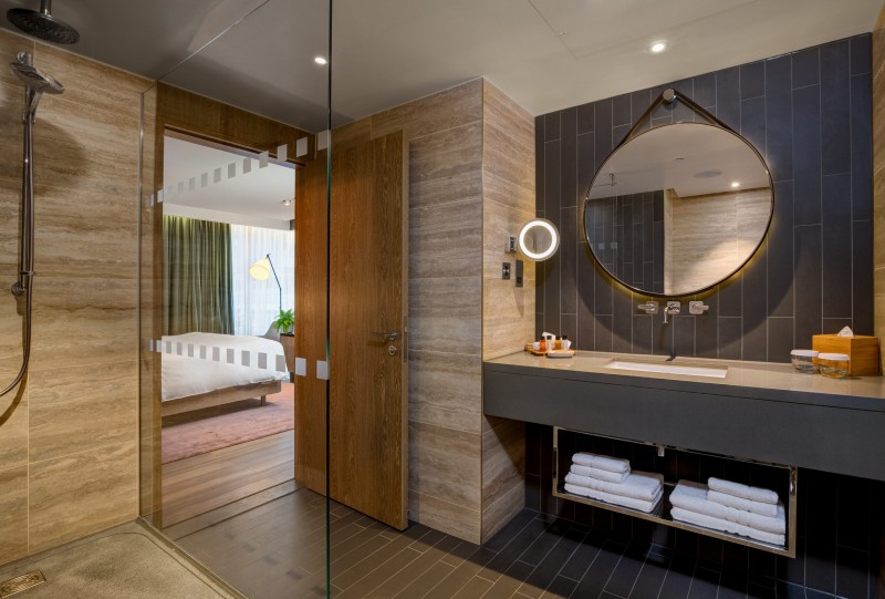 vegan hotel suite