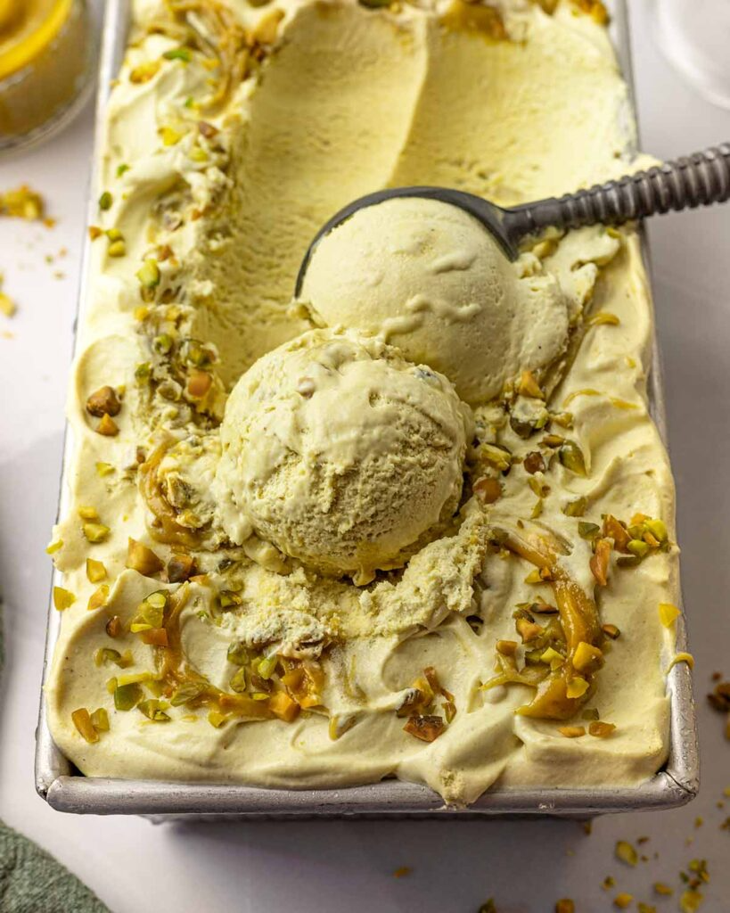 vegan pistachio ice cream