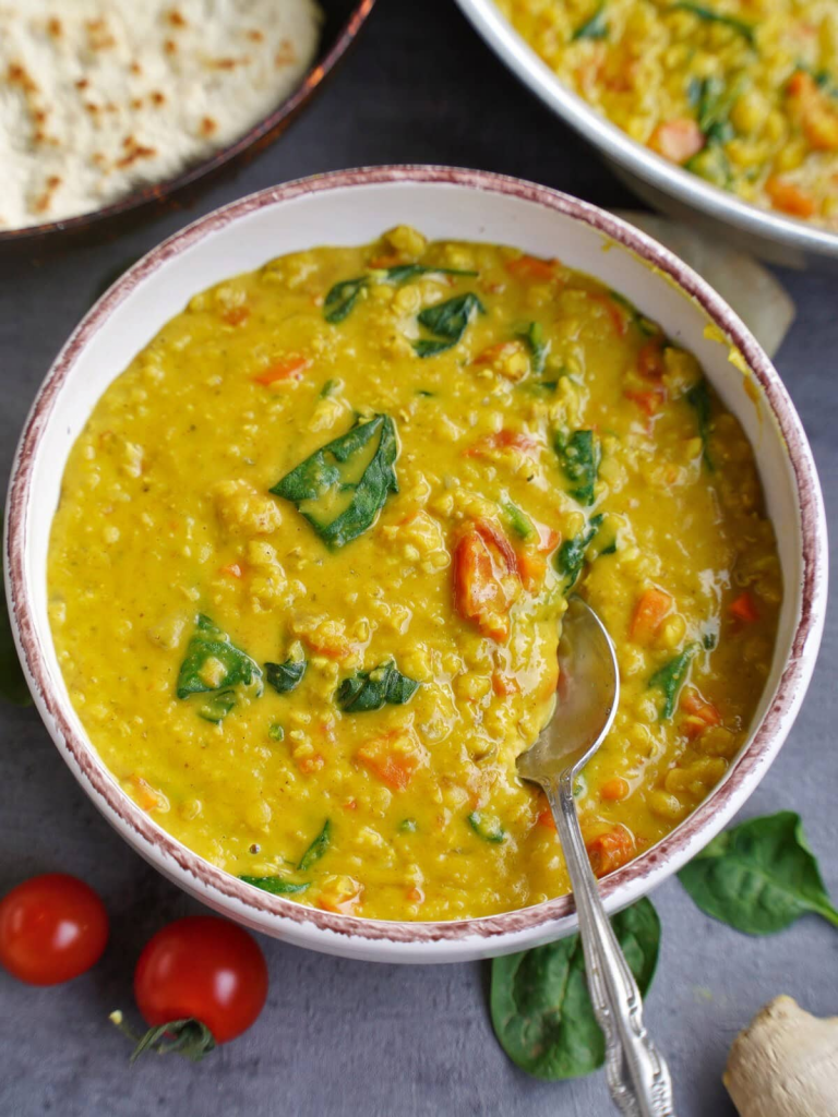 yellow lentil dal