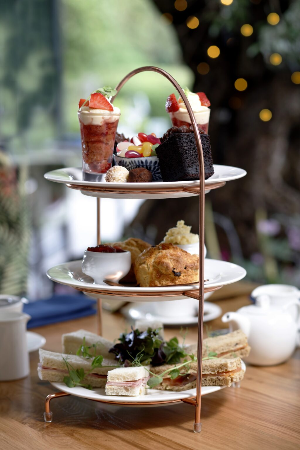 Beck Hall vegan afternoon tea