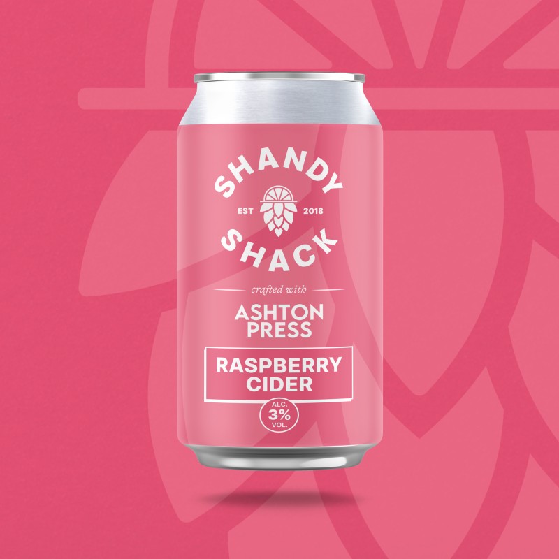 Shandy Shack raspberry cider