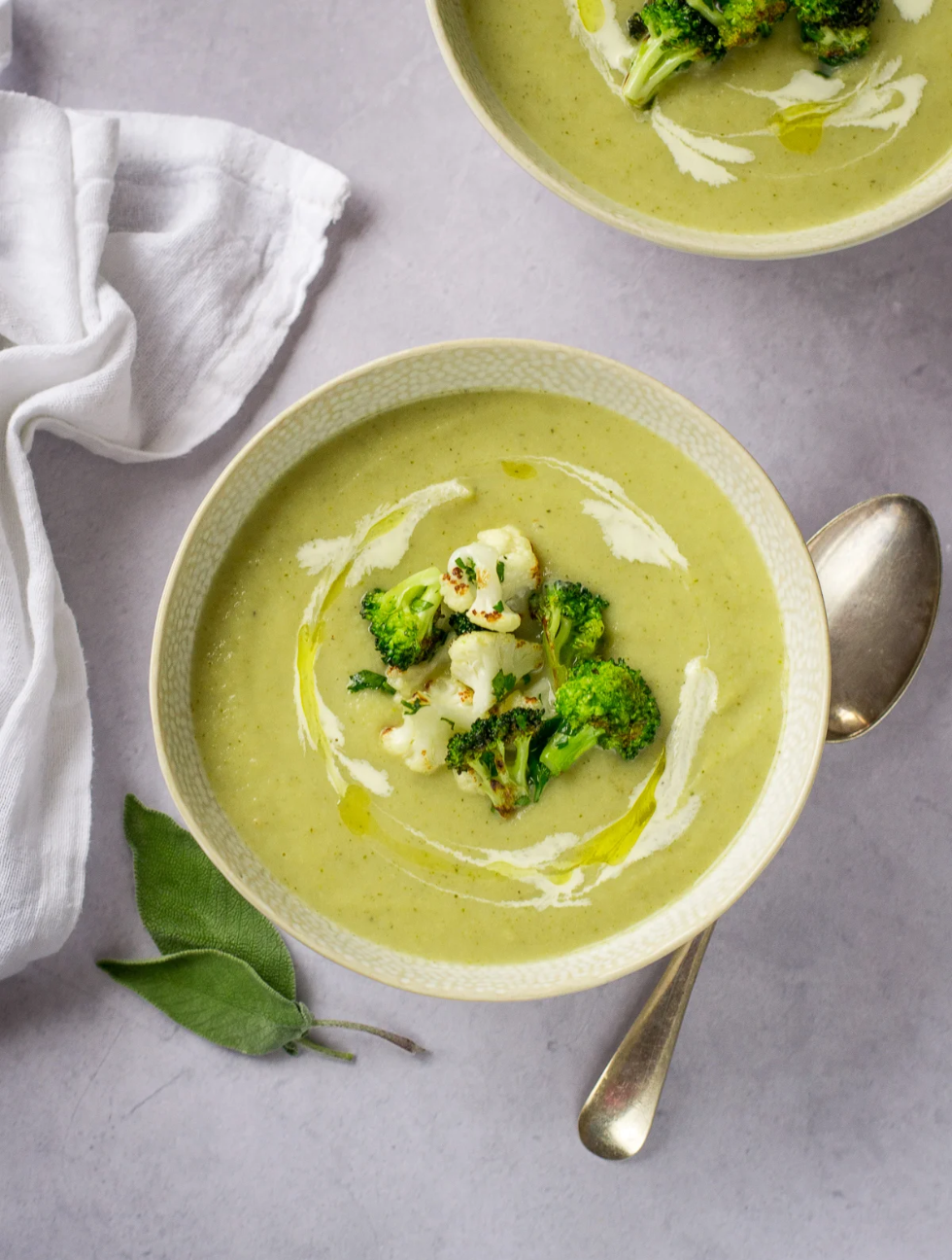 broccoli cauliflower soup