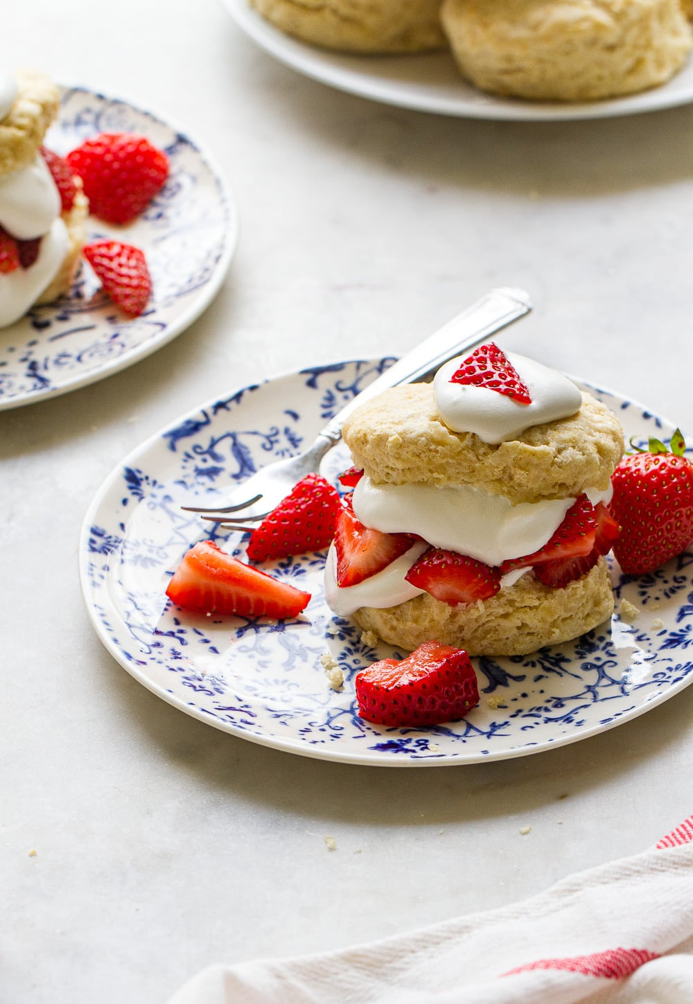 vegan strawberry shortcake