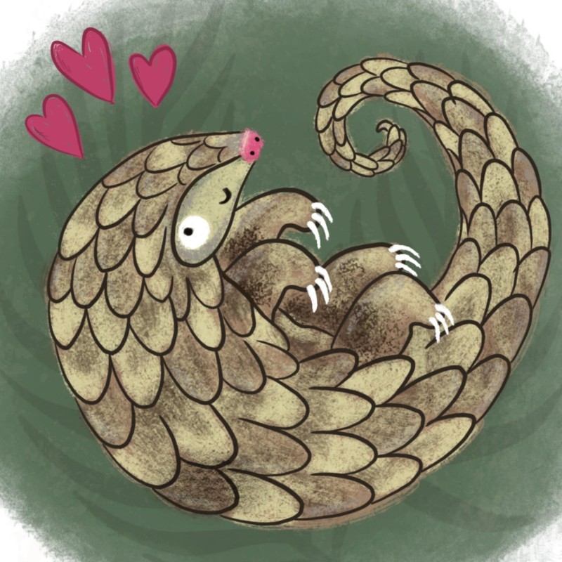 save the pangolins
