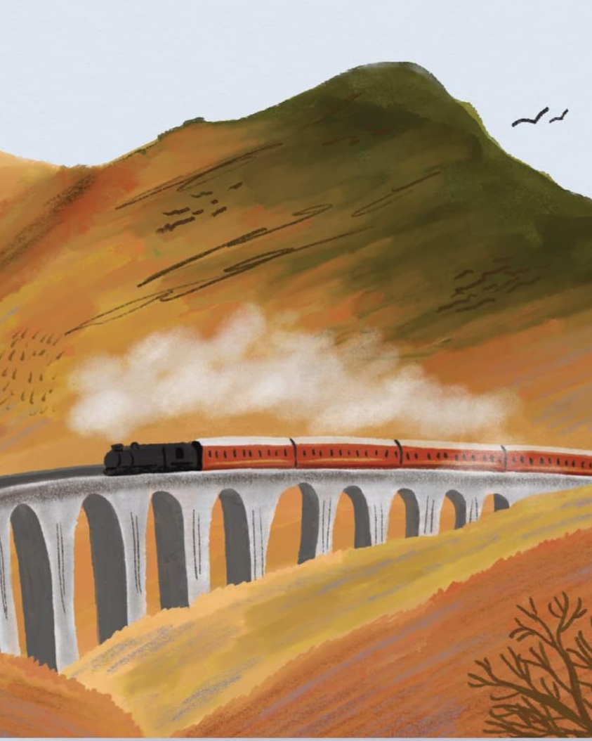 steam train Sarah Frances