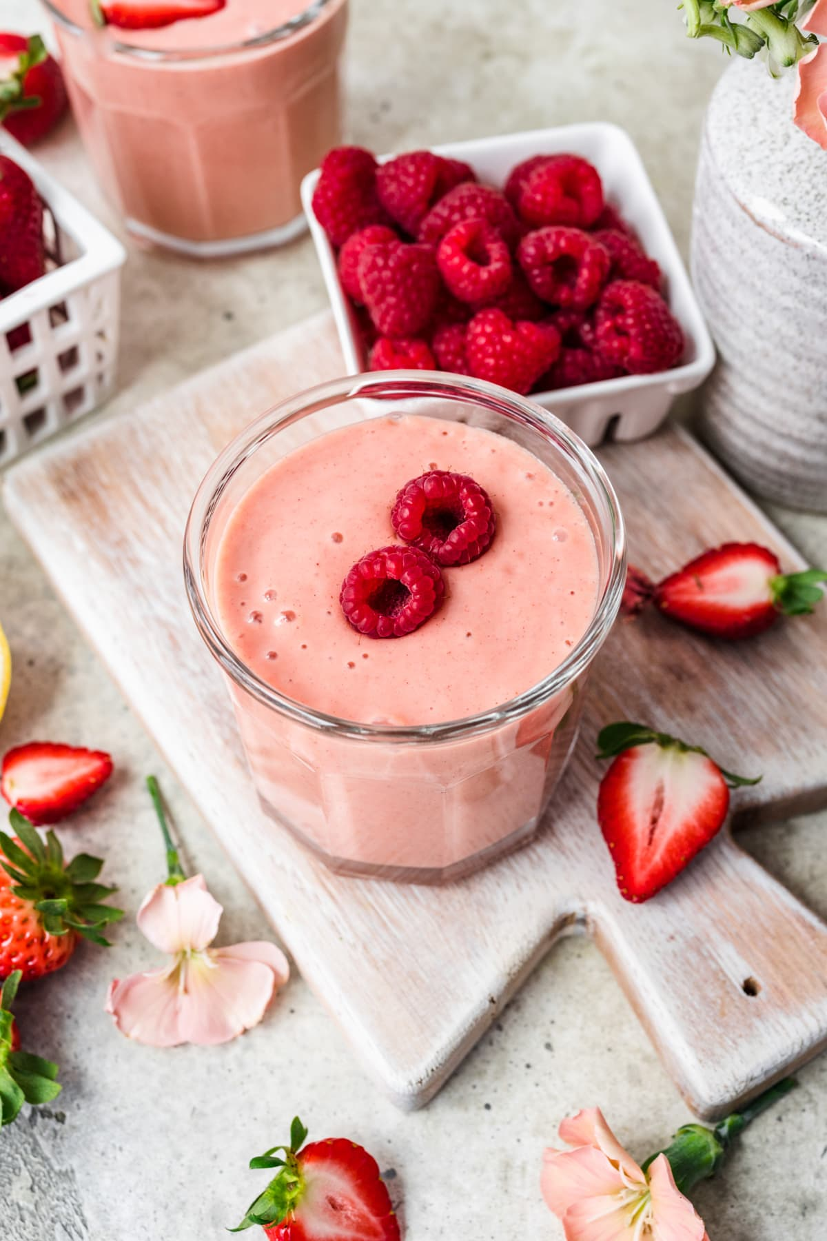 strawberry smoothie