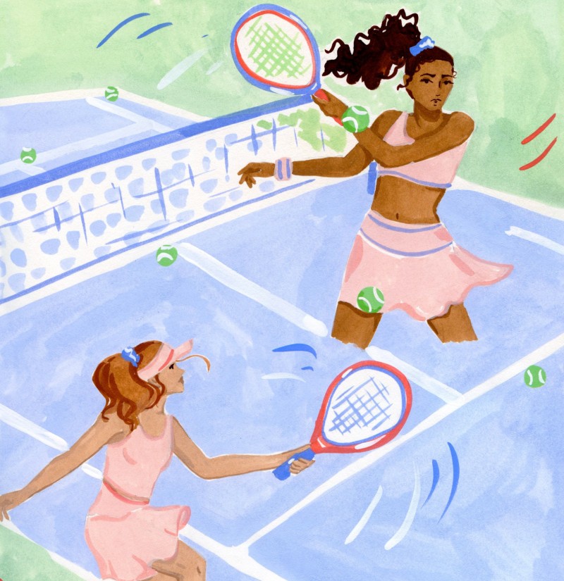 tennis girls Sabrina