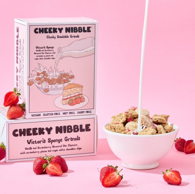 vegan Victoria sponge granola