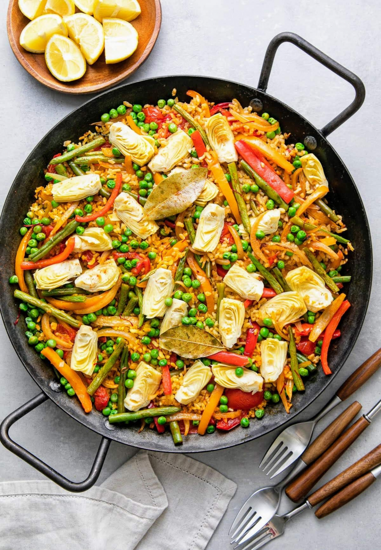 vegan paella